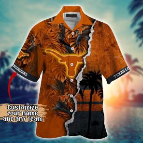 Texas Longhorns NCAA Flower Hawaii Shirt For Fans Ver 33