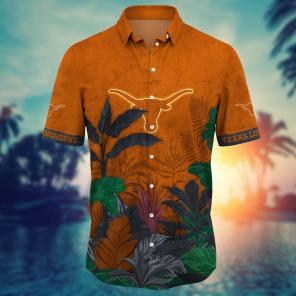Texas Longhorns NCAA Flower Hawaii Shirt For Fans Ver 5