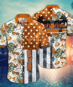 Texas Longhorns NCAA Flower Hawaii Shirt For Fans Ver 7