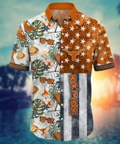 Texas Longhorns NCAA Flower Hawaii Shirt For Fans Ver 7