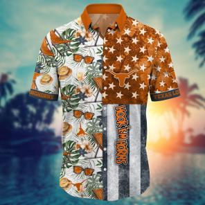 Texas Longhorns NCAA Flower Hawaii Shirt For Fans Ver 7