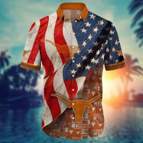 Texas Longhorns NCAA Flower Hawaii Shirt For Fans Ver 8