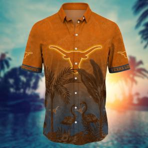 Texas Longhorns NCAA Flower Hawaii Shirt For Fans Ver 9