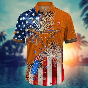 Texas Longhorns NCAA Hawaii Shirt Ver 2
