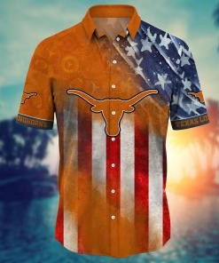Texas Longhorns NCAA Hawaii Shirt Ver 3