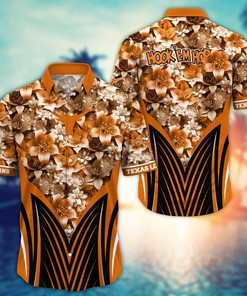 Texas Longhorns NCAA Hawaiian Shirt, Aloha Shirt Style 1