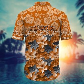 Texas Longhorns NCAA Hawaiian Shirt Gift For Fan