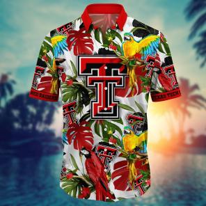 Texas Tech Red Raiders NCAA Flower Hawaii Shirt For Fans Style 1