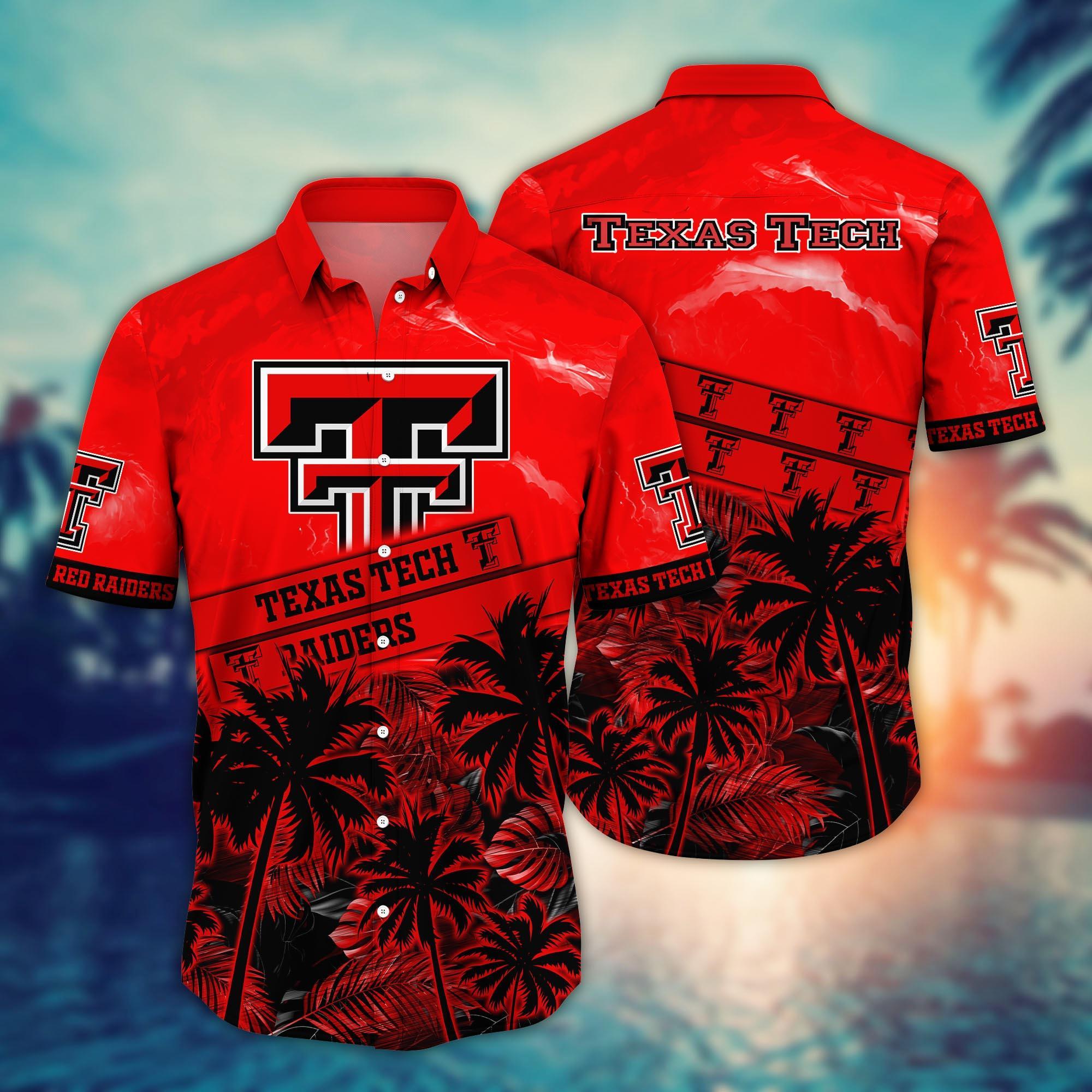Texas Tech Red Raiders NCAA Flower Hawaii Shirt For Fans Style 11