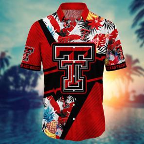 Texas Tech Red Raiders NCAA Flower Hawaii Shirt For Fans Style 12