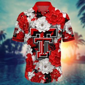 Texas Tech Red Raiders NCAA Flower Hawaii Shirt For Fans Style 13