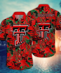 Texas Tech Red Raiders NCAA Flower Hawaii Shirt For Fans Style 15