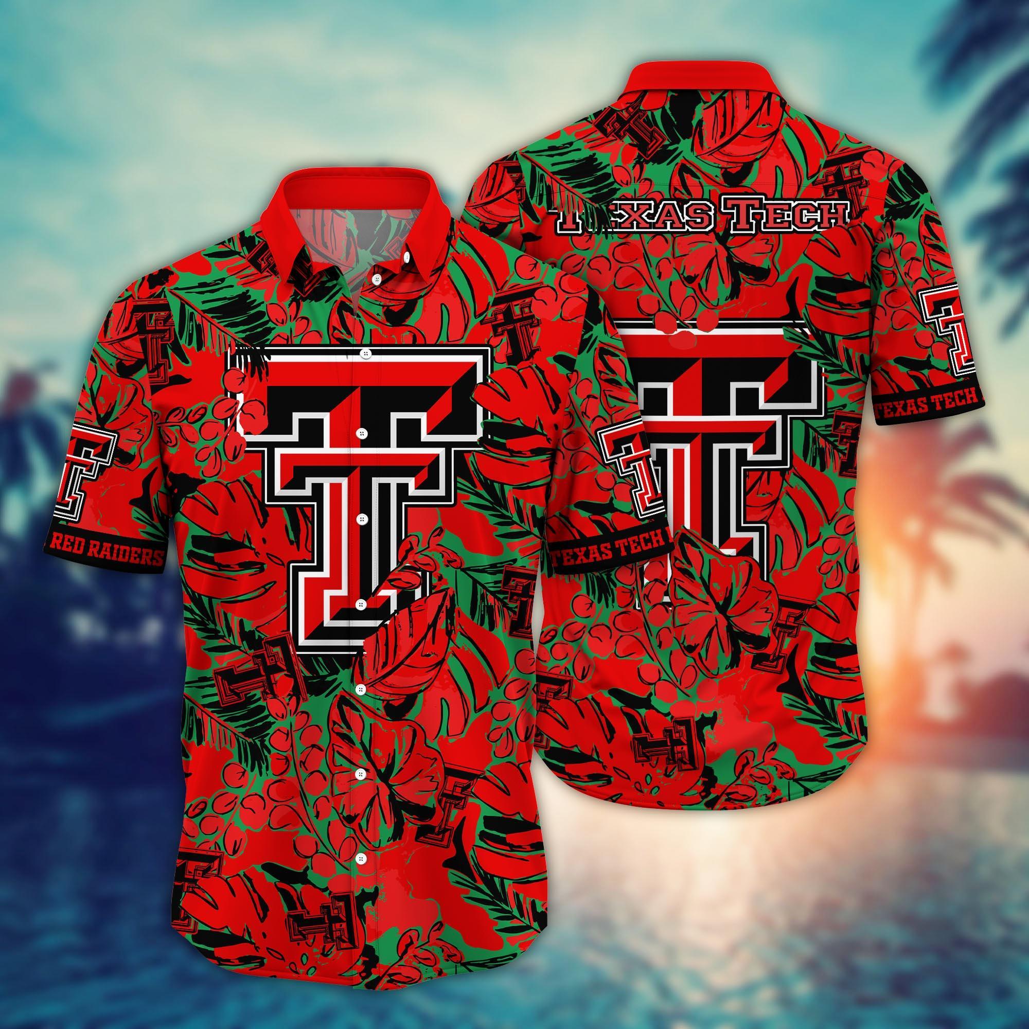Texas Tech Red Raiders NCAA Flower Hawaii Shirt For Fans Style 15