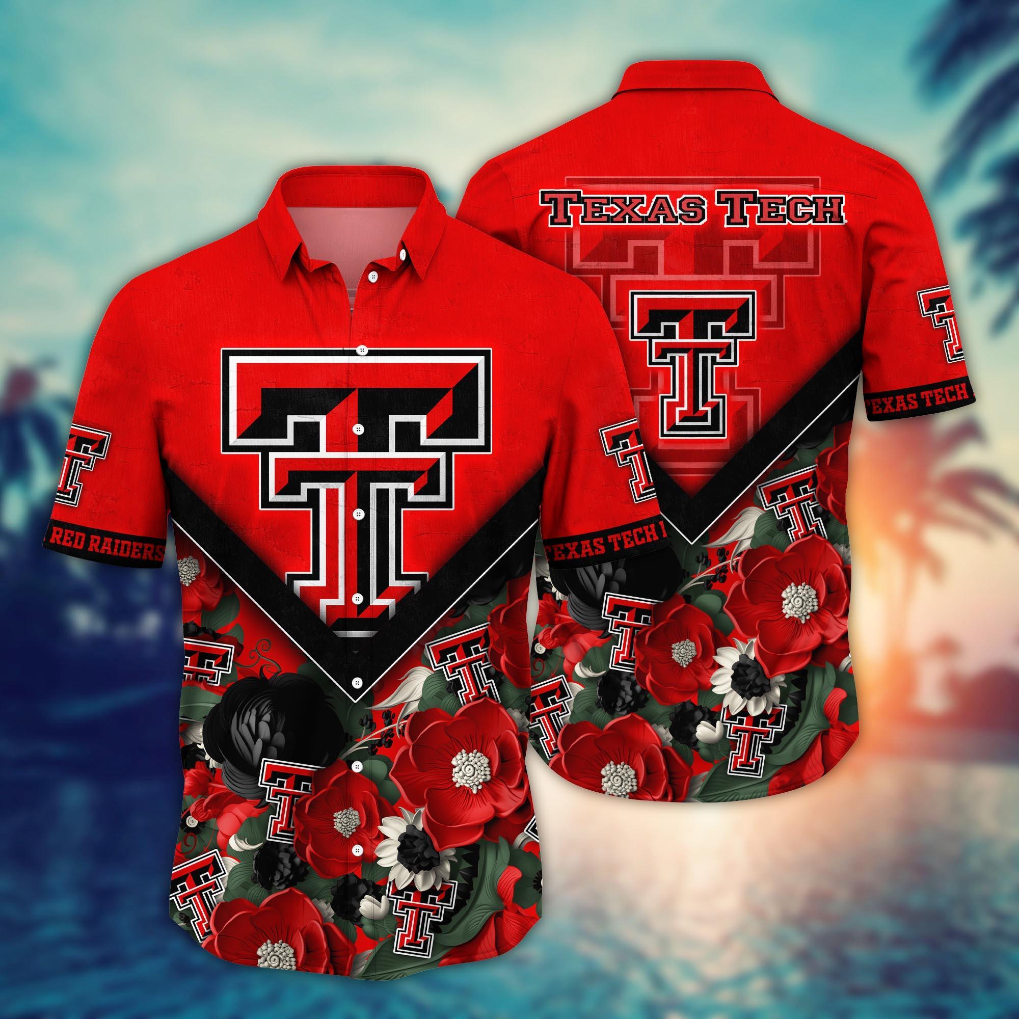 Texas Tech Red Raiders NCAA Flower Hawaii Shirt For Fans Style 17