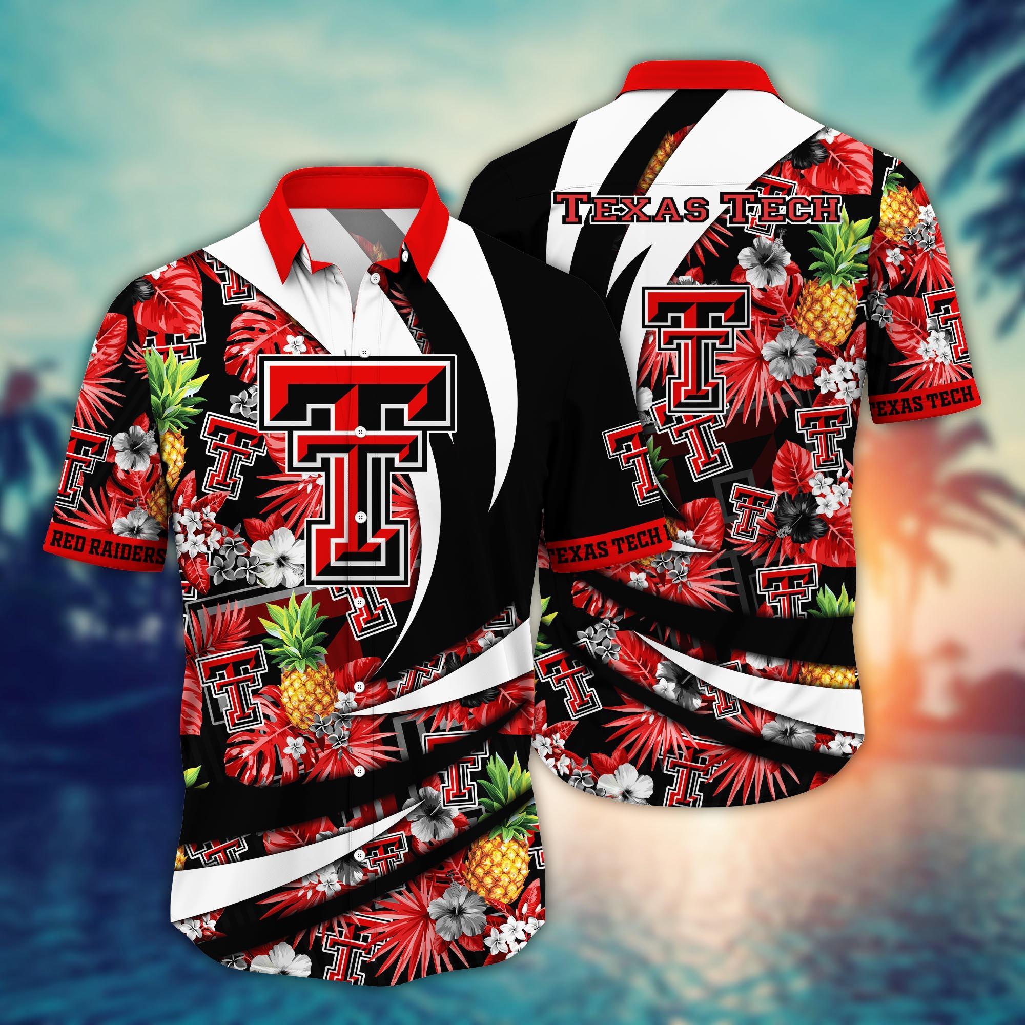 Texas Tech Red Raiders NCAA Flower Hawaii Shirt For Fans Style 18