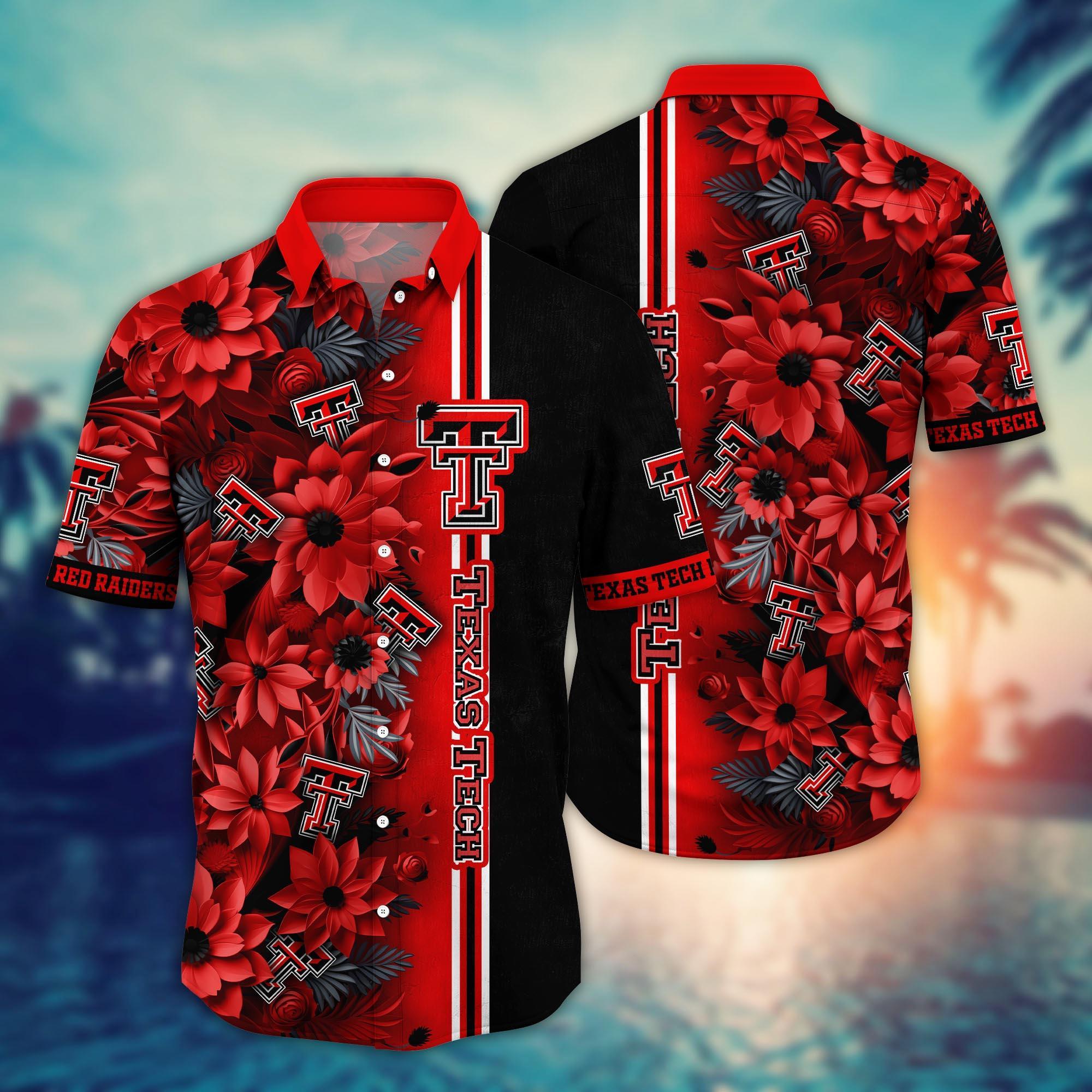Texas Tech Red Raiders NCAA Flower Hawaii Shirt For Fans Style 20