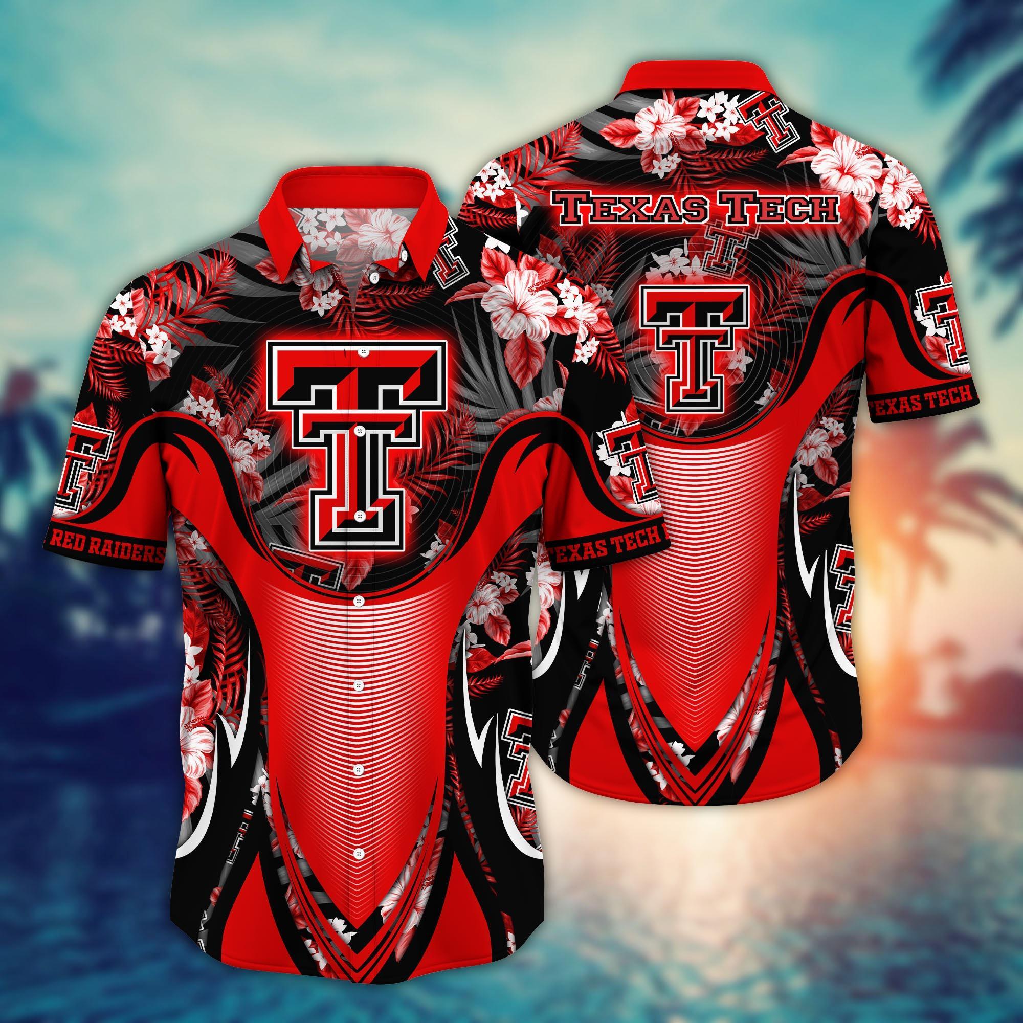 Texas Tech Red Raiders NCAA Flower Hawaii Shirt For Fans Style 21
