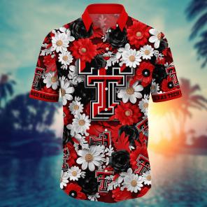 Texas Tech Red Raiders NCAA Flower Hawaii Shirt For Fans Style 22