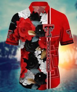 Texas Tech Red Raiders NCAA Flower Hawaii Shirt For Fans Style 25