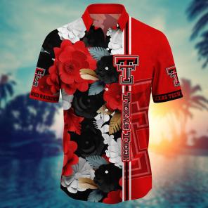 Texas Tech Red Raiders NCAA Flower Hawaii Shirt For Fans Style 25