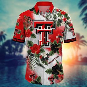 Texas Tech Red Raiders NCAA Flower Hawaii Shirt For Fans Style 28