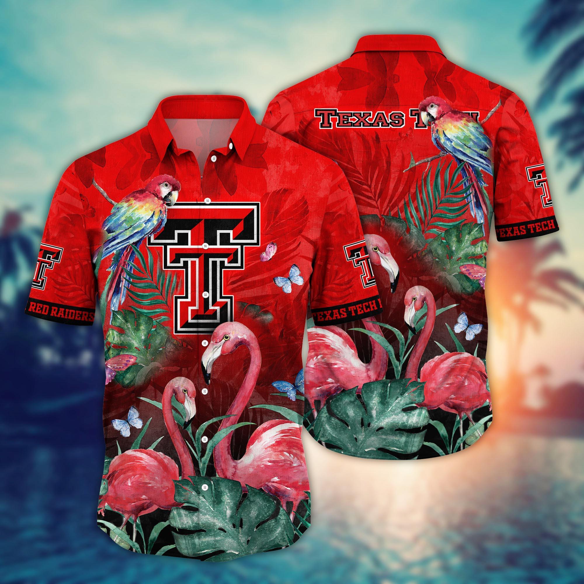 Texas Tech Red Raiders NCAA Flower Hawaii Shirt For Fans Style 29