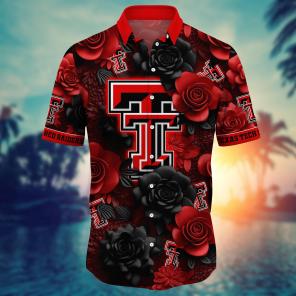 Texas Tech Red Raiders NCAA Flower Hawaii Shirt For Fans Style 3