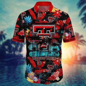 Texas Tech Red Raiders NCAA Flower Hawaii Shirt For Fans Style 32