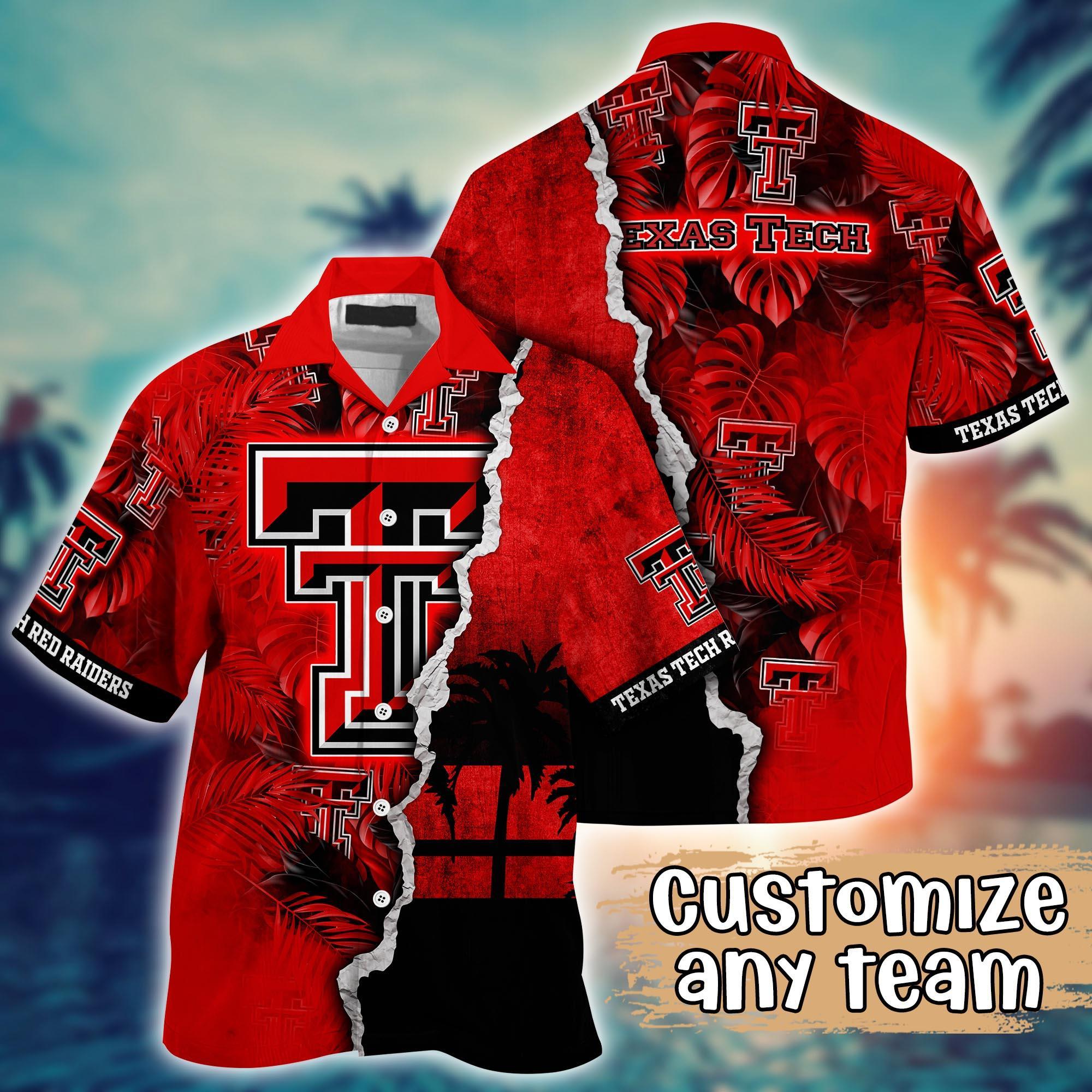 Texas Tech Red Raiders NCAA Flower Hawaii Shirt For Fans Style 34