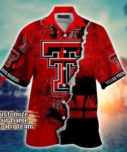 Texas Tech Red Raiders NCAA Flower Hawaii Shirt For Fans Style 34