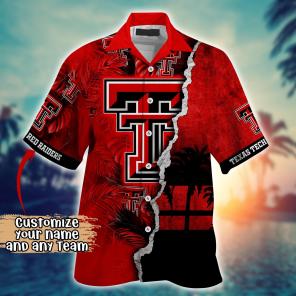 Texas Tech Red Raiders NCAA Flower Hawaii Shirt For Fans Style 34