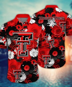 Texas Tech Red Raiders NCAA Flower Hawaii Shirt For Fans Style 35