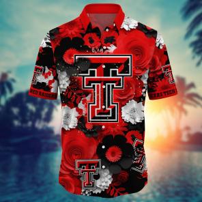 Texas Tech Red Raiders NCAA Flower Hawaii Shirt For Fans Style 35