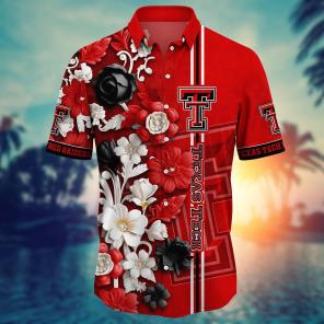 Texas Tech Red Raiders NCAA Flower Hawaii Shirt For Fans Style 36