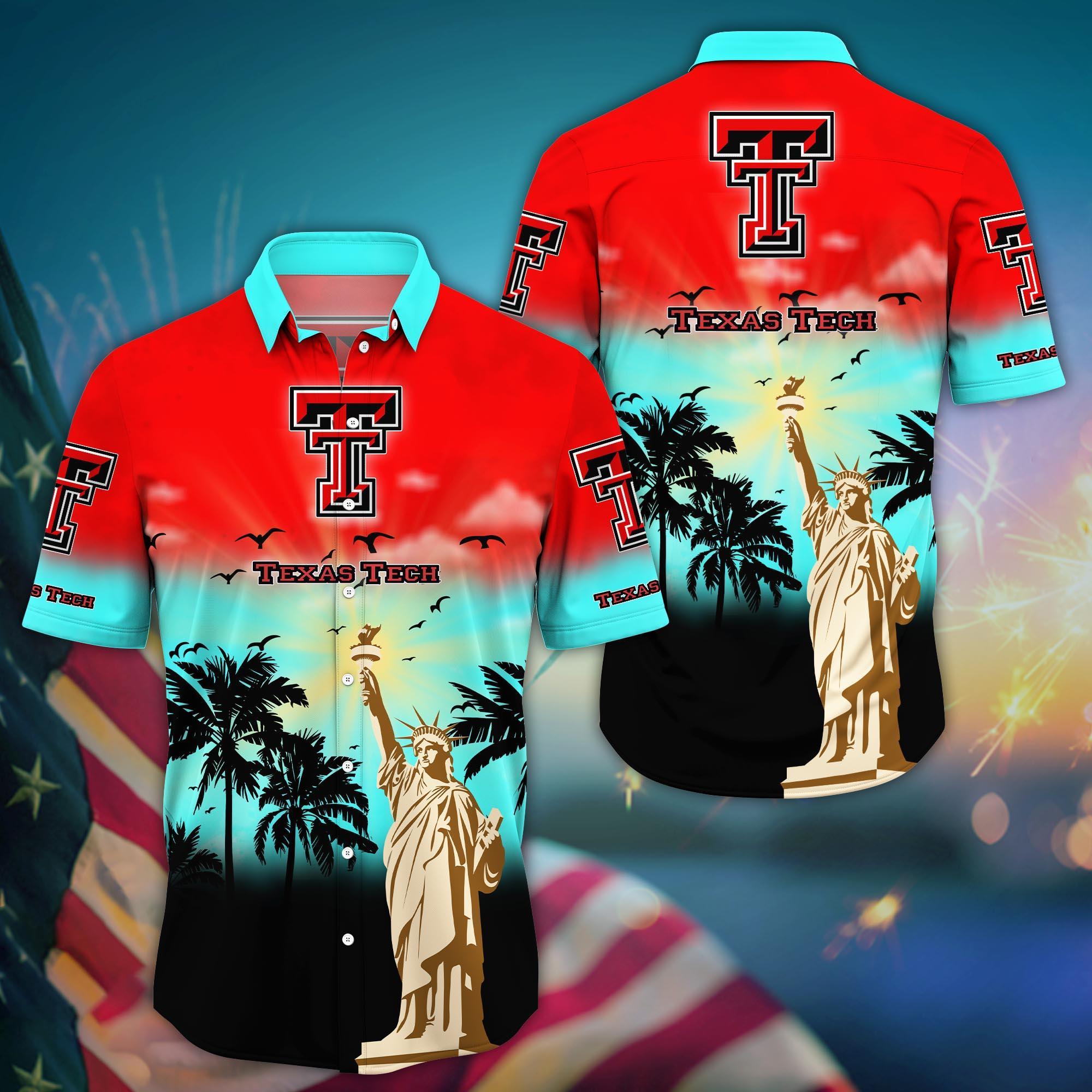 Texas Tech Red Raiders NCAA Flower Hawaii Shirt For Fans Style 37