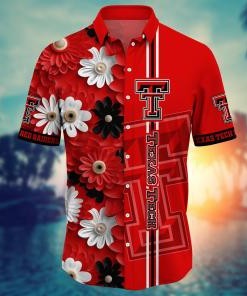 Texas Tech Red Raiders NCAA Flower Hawaii Shirt For Fans Style 5