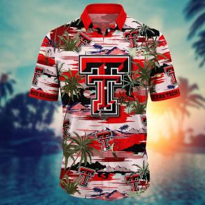 Texas Tech Red Raiders NCAA Flower Hawaii Shirt For Fans Style 9