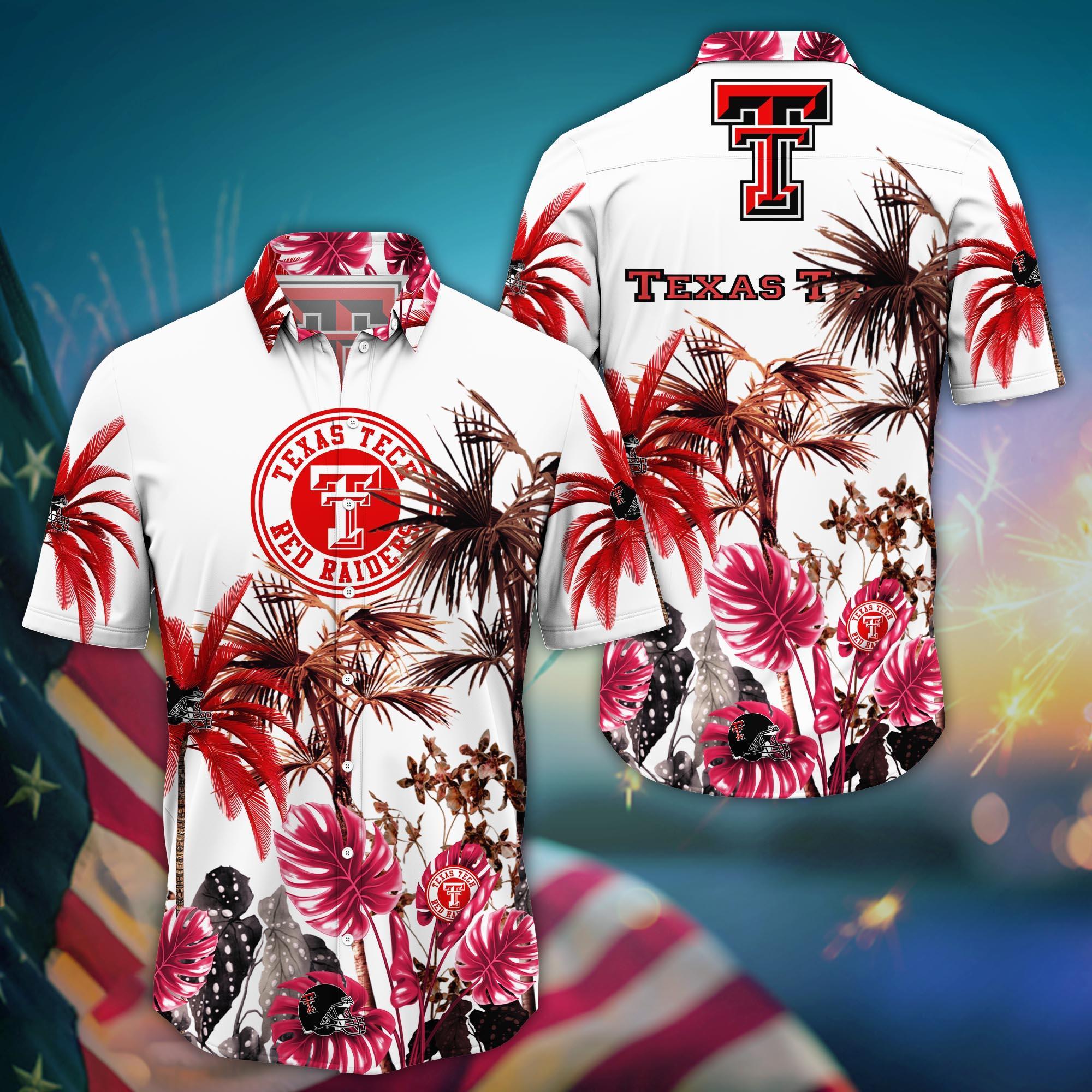 Texas Tech Red Raiders NCAA Hawaii Shirt For Fans Style 2