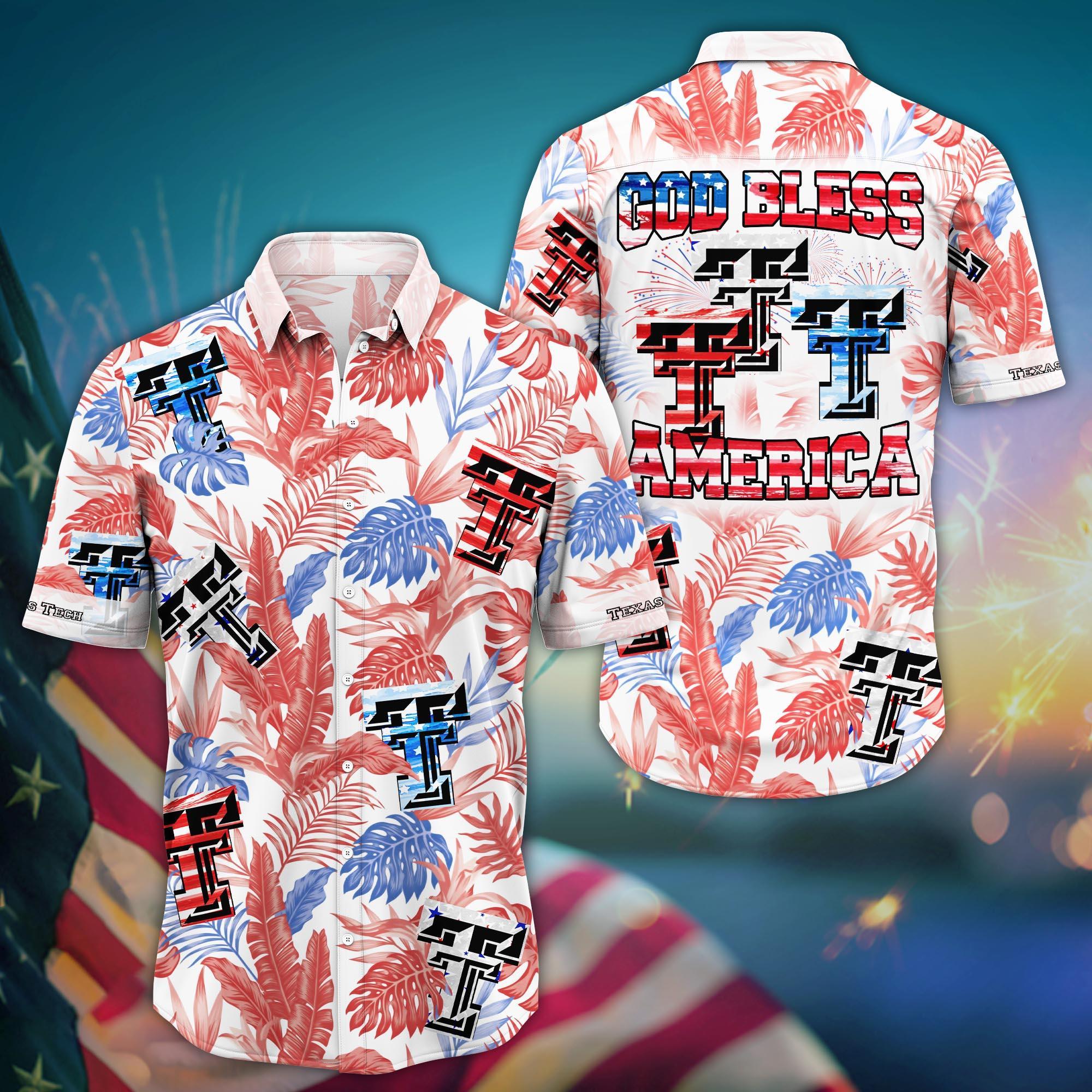 Texas Tech Red Raiders NCAA Hawaii Shirt For Fans Style 3