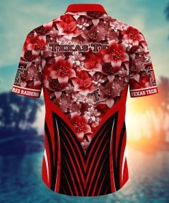 Texas Tech Red Raiders NCAA Hawaiian Shirt, Aloha Shirt Style 1
