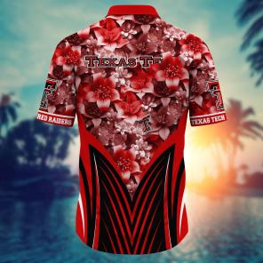 Texas Tech Red Raiders NCAA Hawaiian Shirt, Aloha Shirt Style 1