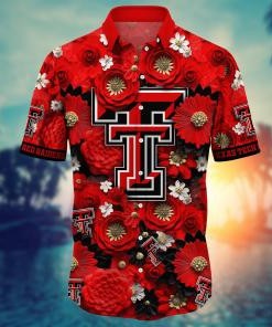 Texas Tech Red Raiders NCAA Hawaiian Shirt for This Summer Customize Shirt Any Team
