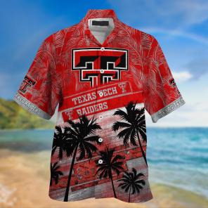 Texas Tech Red Raiders NCAA Palm Tree Pattern Hawaii Shirt For Sports Fans