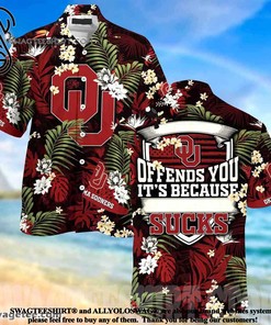 This Flag Offends You? High-Quality Oklahoma Sooners Summer Beach Hawaiian Shirt