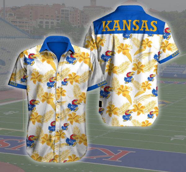 Trending Kansas Jayhawks Basketball Hawaiian Shirt for Men