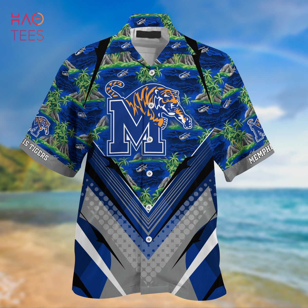 Trending Memphis Tigers Summer Hawaiian Shirt and Shorts for Sports Fans