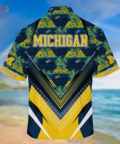 Trending Michigan Wolverines Summer Hawaiian Shirt and Shorts for Sports Fans