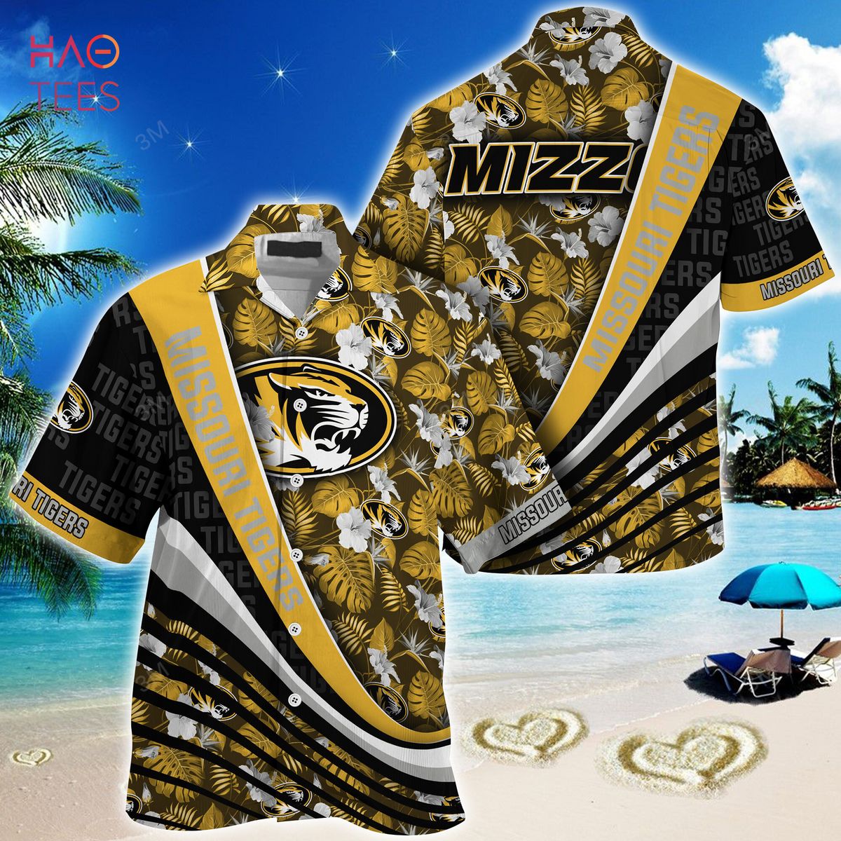 Trending Missouri Tigers Summer Hawaiian Shirt with Tropical Flower Pattern