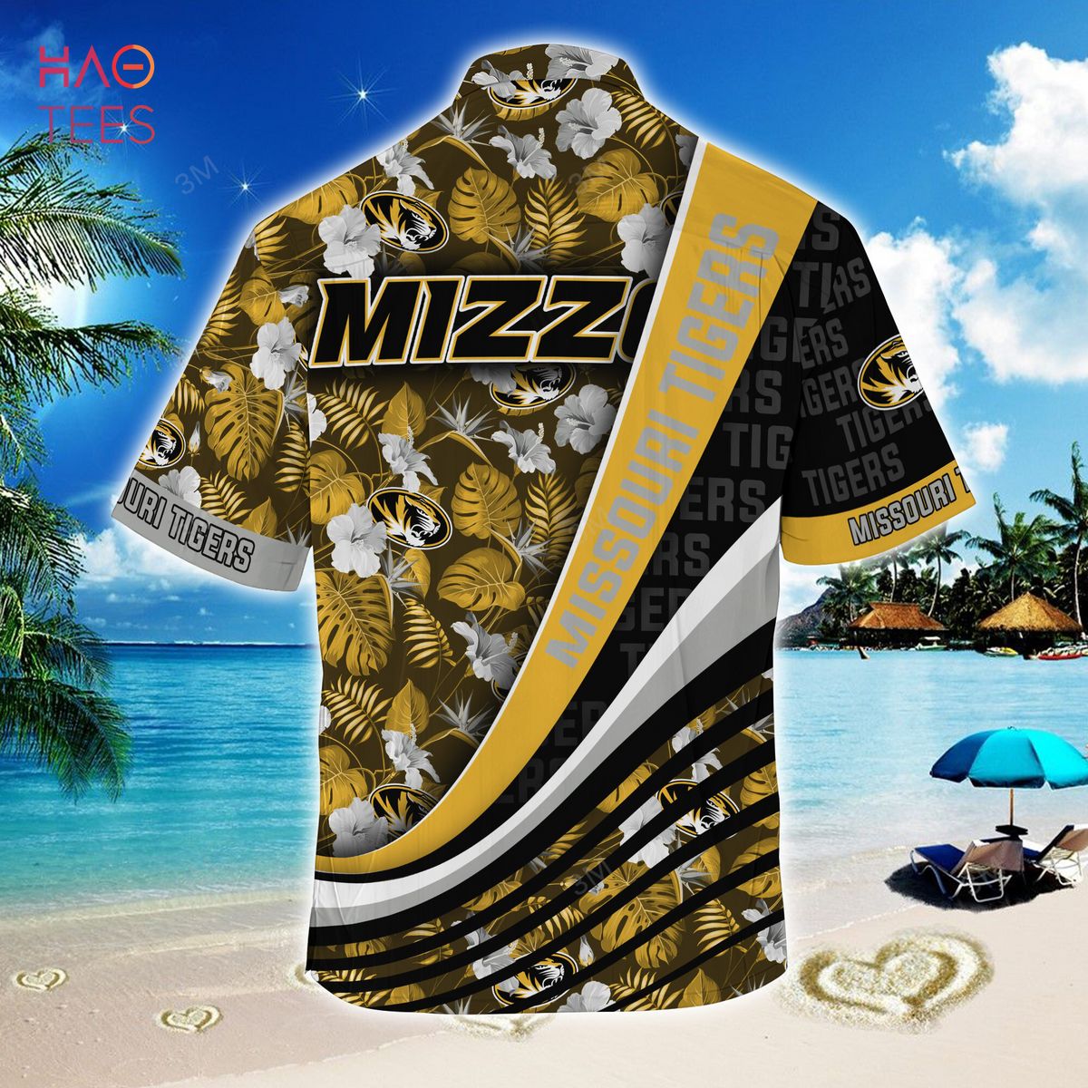 Trending Missouri Tigers Summer Hawaiian Shirt with Tropical Flower Pattern