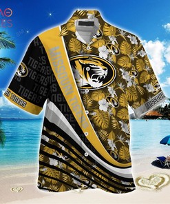 Trending Missouri Tigers Summer Hawaiian Shirt with Tropical Flower Pattern